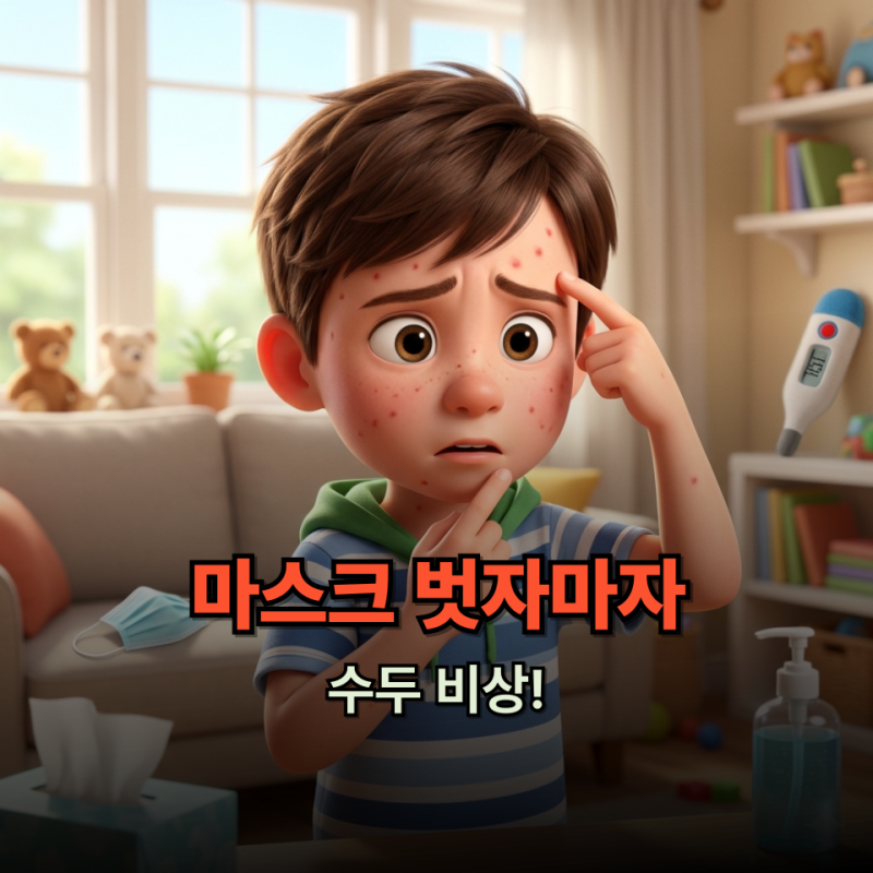 마스크 벗으니 급증? 요즘 유행 주의보, 수두 초기 증상 특징 3가지