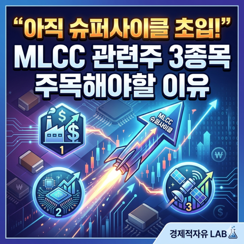 "아직 슈퍼사이클 초입!" MLCC 관련주 3종목 주목해야할 이유