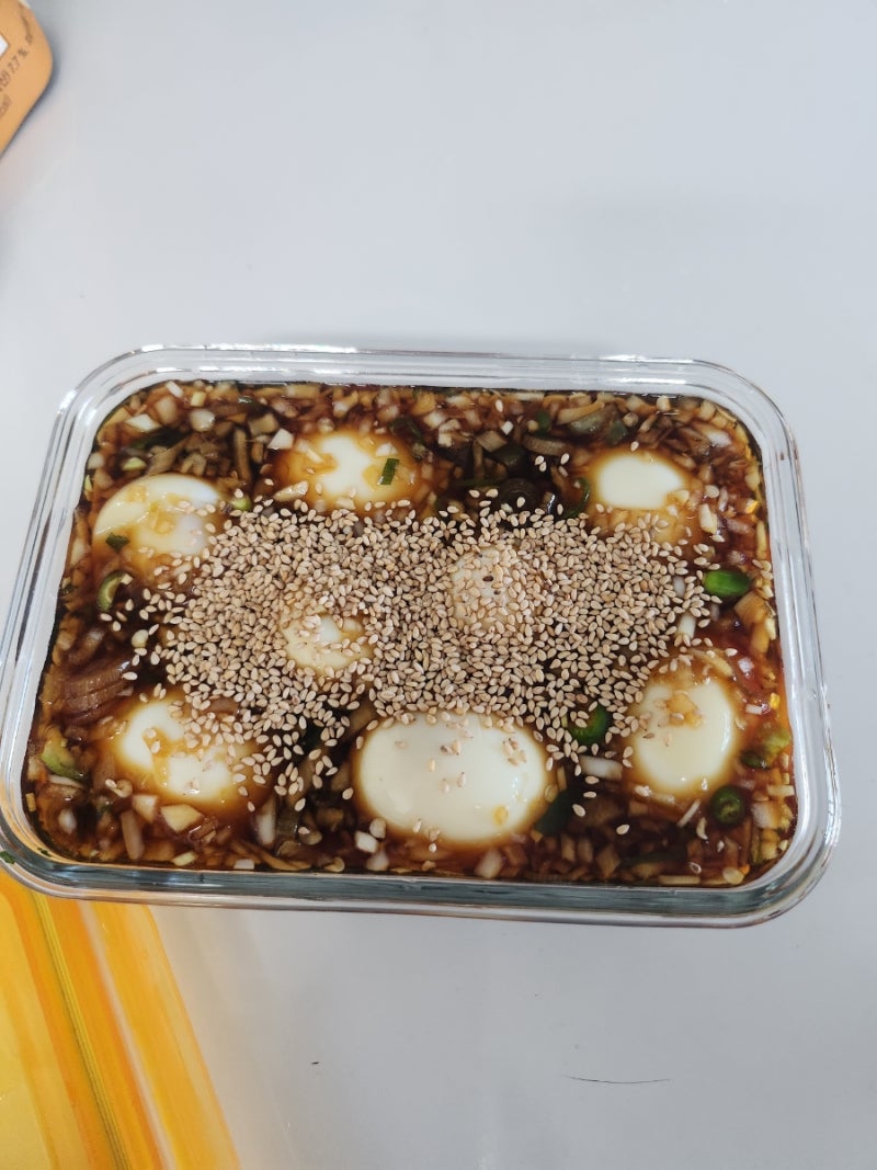 초간단 간장계란장 레시피, 밥도둑 반찬 만들기