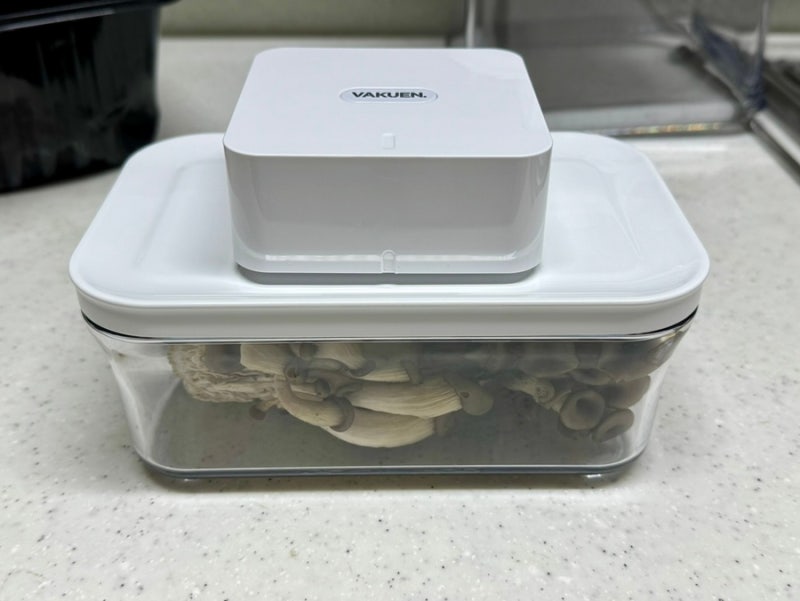 바퀜 마하 레귤러8종 진공 밀폐용기 구매후기