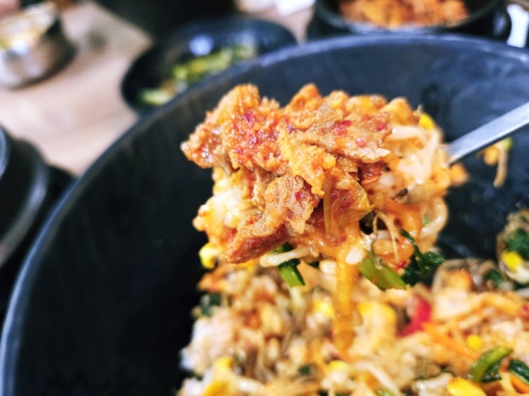  울산 성안동 맛집 아저씨보리밥, 강된장 비빔밥과 두루치기 꿀조합 가성비 솔직후기