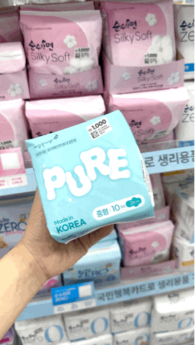 다이소 한장에 단돈 백원 생리대 종류 및 후기