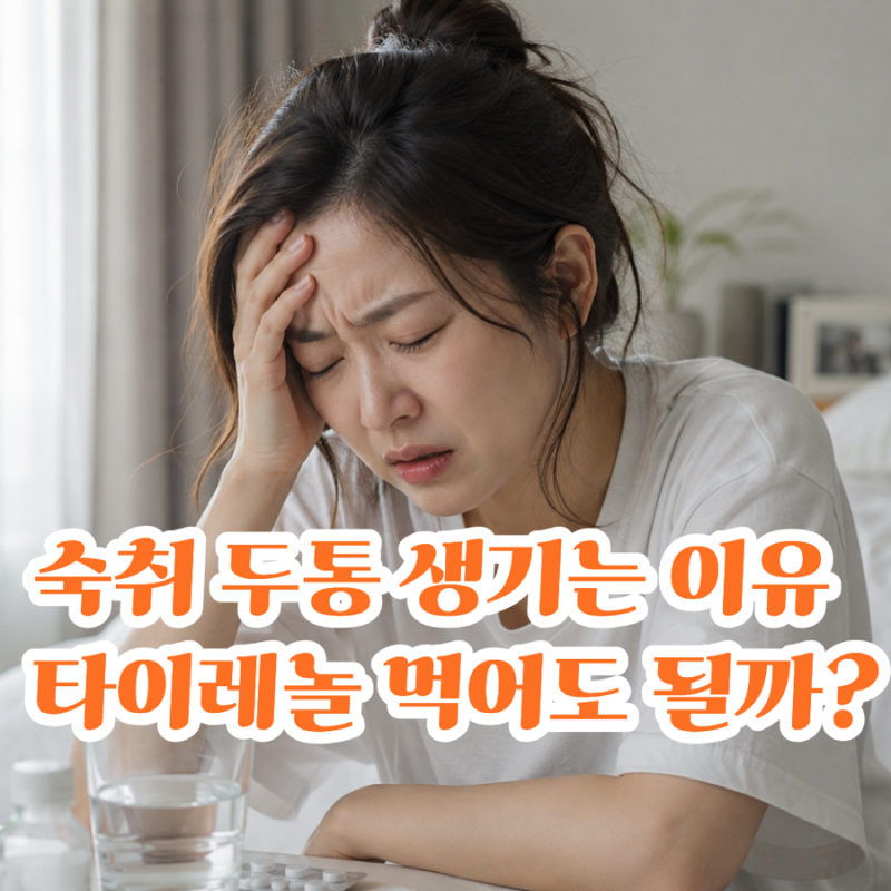 숙취로 두통 생기는 이유, 타이레놀 먹어도 될까?
