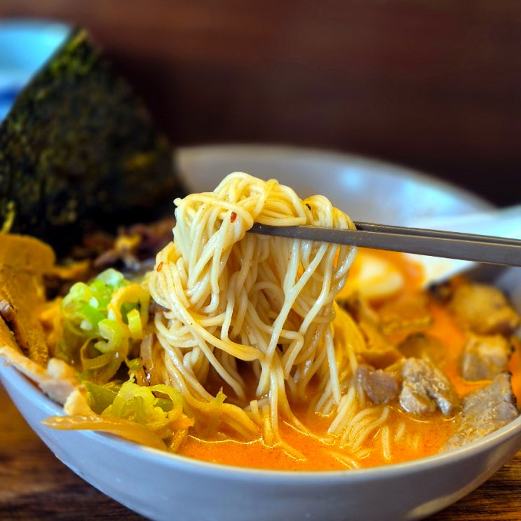  애견동반 김광석거리 일본라멘 맛집 라멘집아저씨 추천, 여긴 면부터 달랐다.