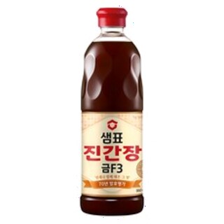  샘표 진간장 금F3 860ml - 깊은 감칠맛의 정통 양조간장