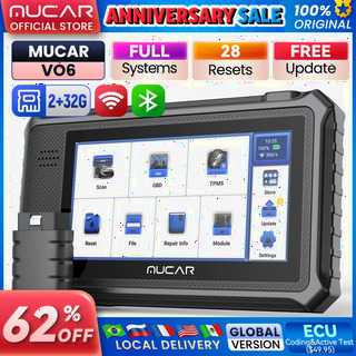  MUCAR VO6 - 평생 무료 양방향 제어 전문 OBD2 스캐너