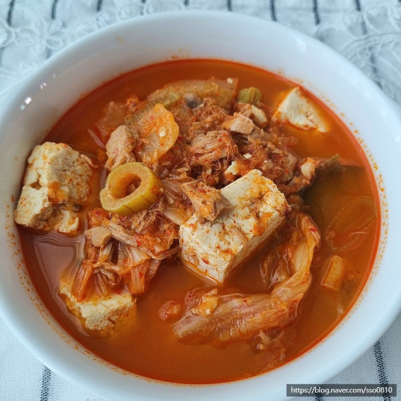 참치 김치찌개 실패 없는 황금 레시피