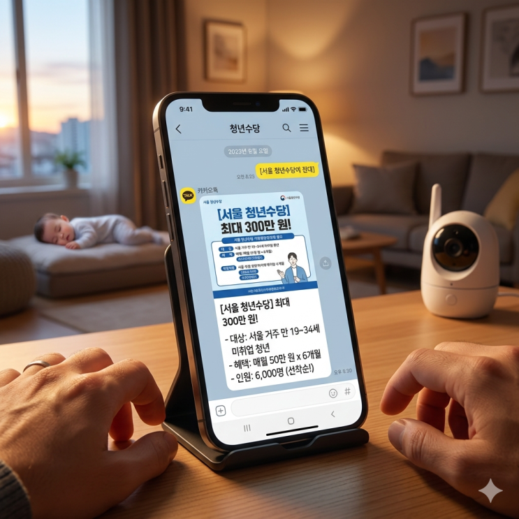  [서울 청년수당 신청] 취준생 사촌동생에게 당장 카톡 보낸 이유, 조건 및 혜택 현실 정리