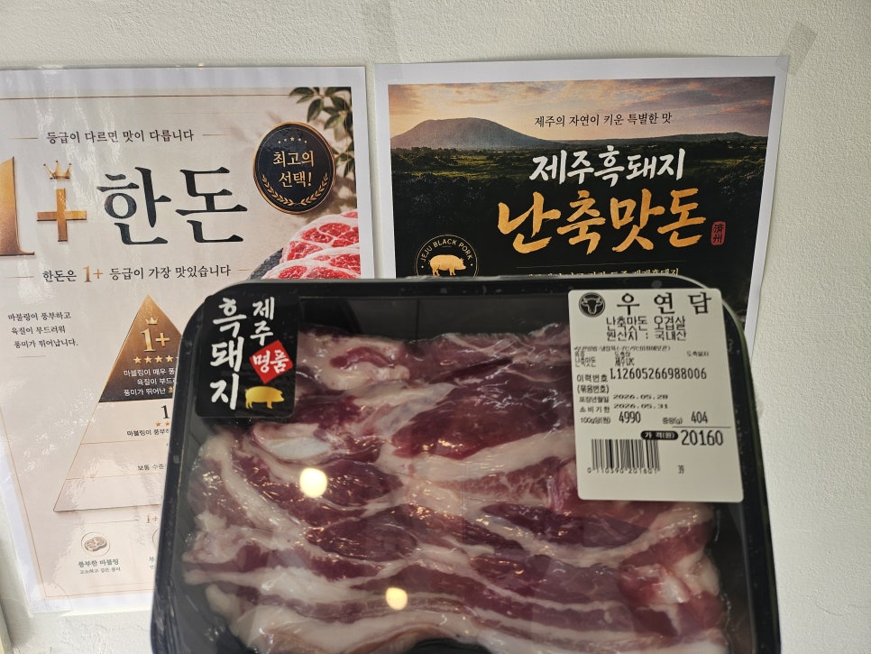 제주토종흑돼지 사진 1