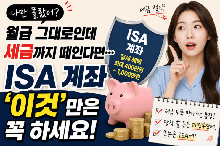  나만 몰랐어? 월급 그대로인데 세금까지 떼인다면… ‘이것’만은 꼭 하세요!