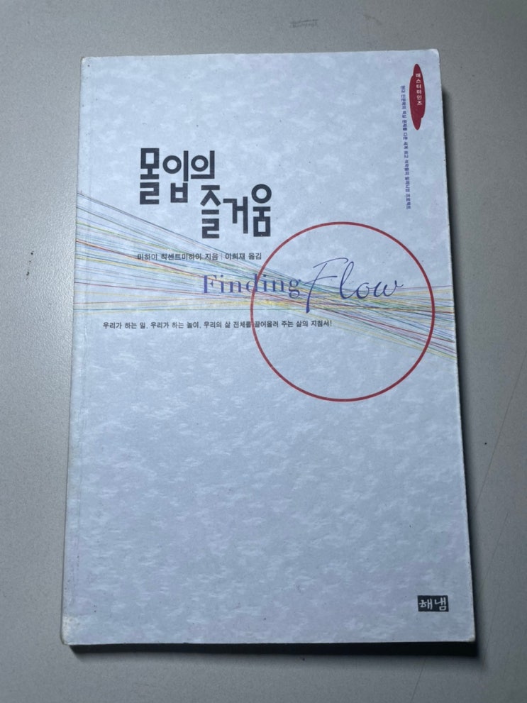  몰입의 즐거움