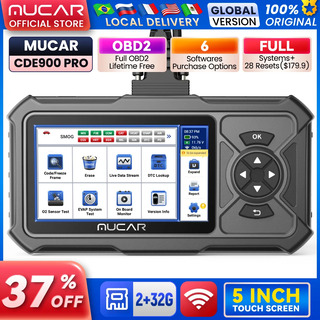  MUCAR CDE900 PRO - 자동차 4개 동시 시스템 진단 OBD2 스캐너