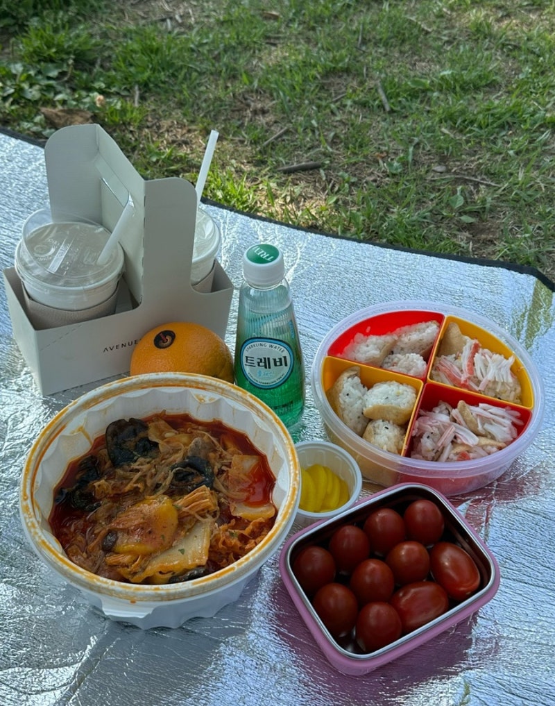 올림픽공원에서 피크닉