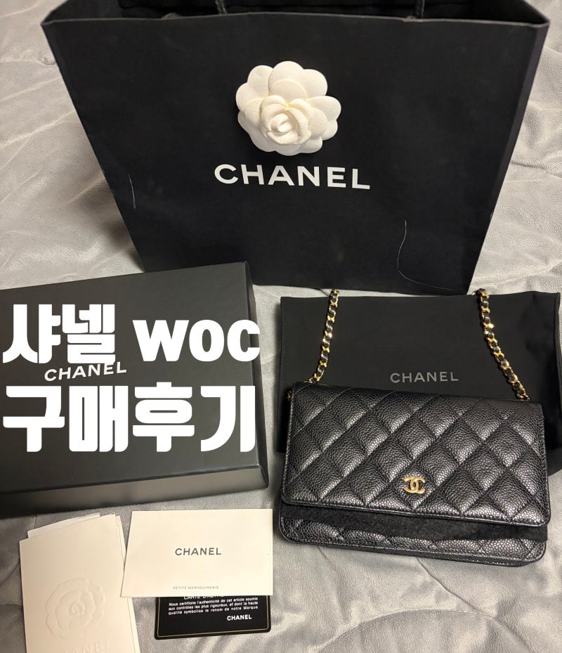 [CHANEL] 샤넬 WOC 금장 구매 후기 | 샤넬 CHANEL 신세계 강남점