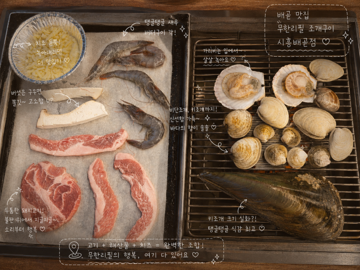  배곧 맛집 '무한리필 조개구이 시흥배곧점' | 오이도 나들이 후 발견한 숨은 보석