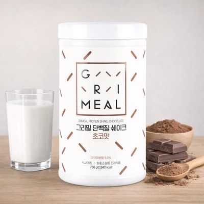  그리밀 단백질쉐이크 곡물맛, 이젠 맛도 포만감도 놓치지 마세요!