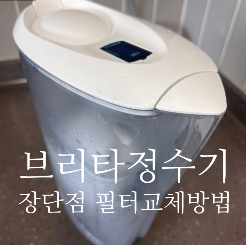 브리타 정수기 마렐라 5년 사용 후기 장단점 필터 교체 방법