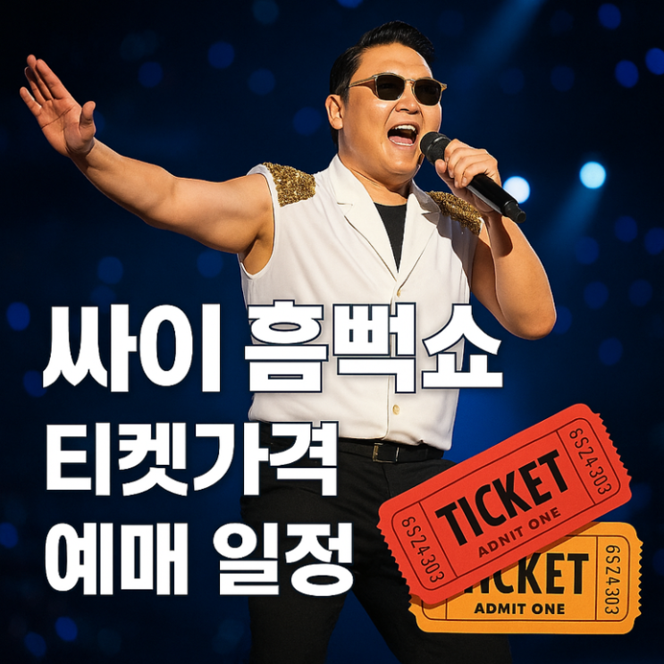  2026 싸이 흠뻑쇼 예약 일정 티켓팅 가격 준비물 , 2026 싸이 흠뻑쇼 예약 언제 열릴까? 티켓팅 가격부터 준비물까지 총정리