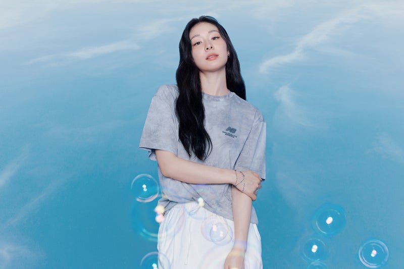 뉴발란스 프로즌 김연아 냉감티셔츠, 여름 반팔티 스타일링