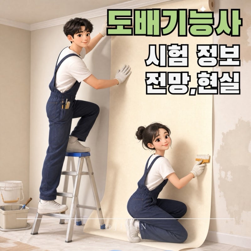 도배기능사 도배자격증 시험 일정과 준비 과정 전망 그리고 현장에서 일하는 사람들 이야기