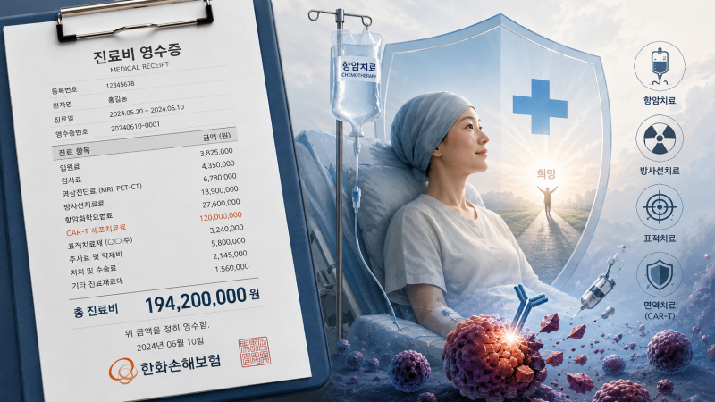 혈액암의 꿈의 치료제' CAR-T(카티), 국산화 성공! 그런데… 5,000만 원 보장해 주는 '이 특약' 있....