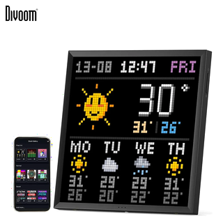  Divoom-Pixoo 64 - 감성 인테리어 픽셀 아트 LED