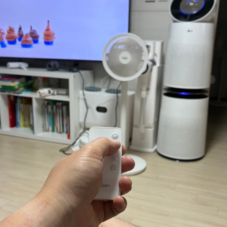  끌리젠 써큘레이터 PRO, 12단계 풍량 조절로 완성하는 쾌적한 실내 공기