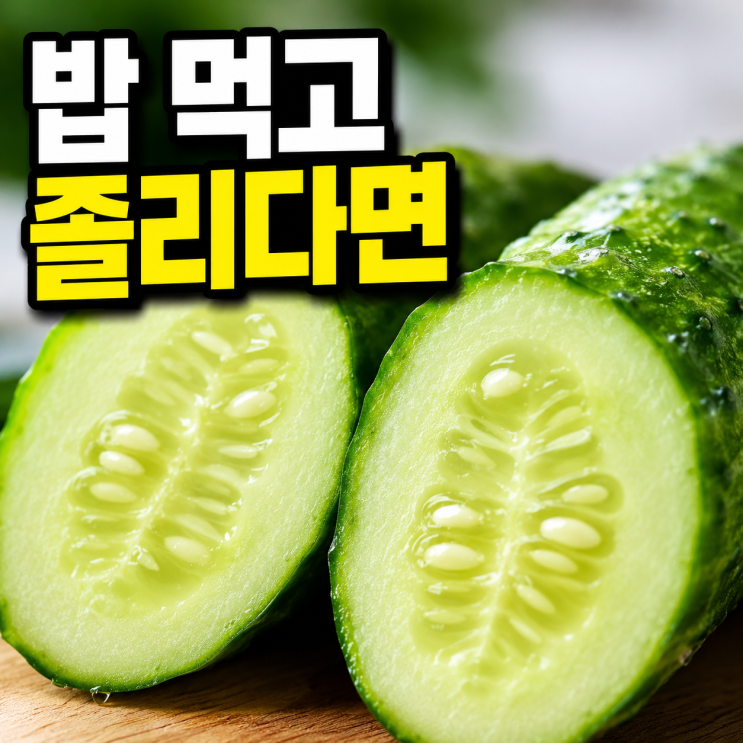  밥 먹고 졸리다면 이 음식부터! 혈당스파이크 막는 음식 5가지