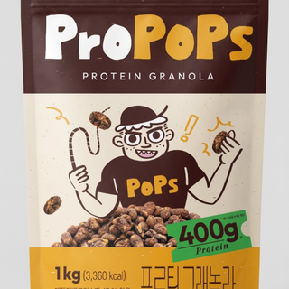  프로팝스 프로틴 그래놀라 1kg - 든든한 단백질 시리얼