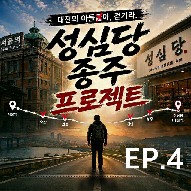  성심당종주 EP.4 (천안-청주)