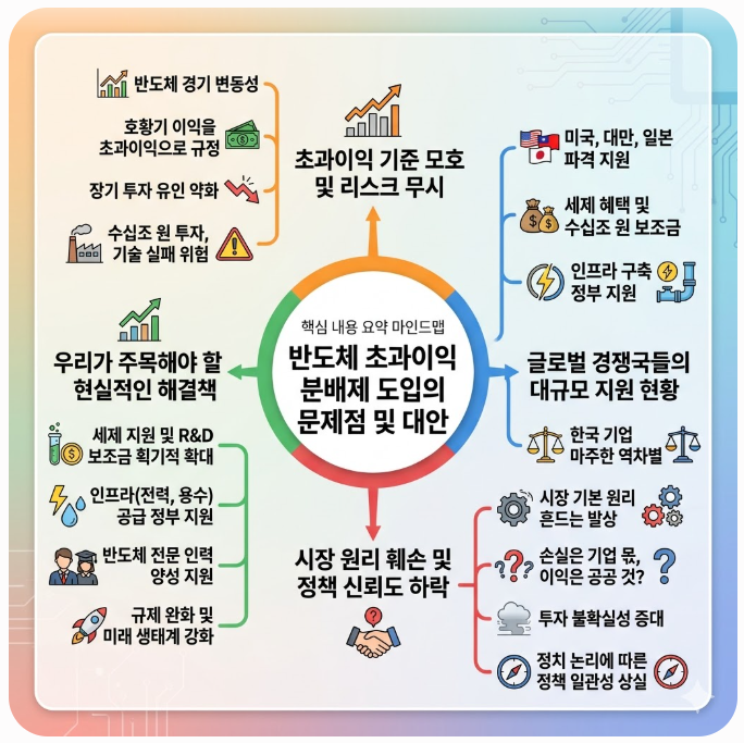  반도체 초과이익 분배제 도입? K-반도체 발목 잡는 최악의 정책