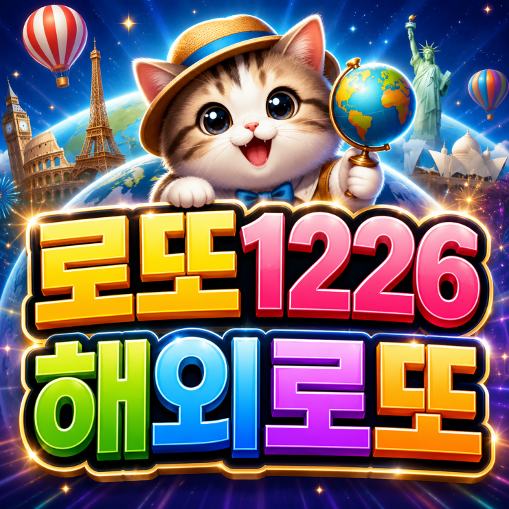  2026 해외로또 번호 속 1226회 당첨번호를 찾아보자! 