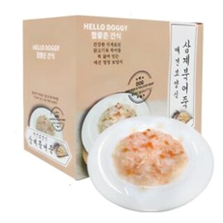  참좋은간식 애견보양식 파우치 혼합맛 10개 - 아픈 강아지도 잘 먹는 이유식 간식