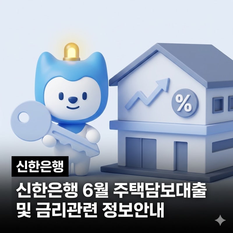 6월에 신한은행 주담대 받는다면, 이 우대금리 조건 모르면 평생 손해 보는 구조