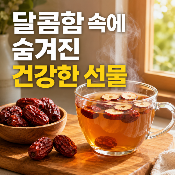  대추효능 대추차효능, 일상을 바꾸는 작은 습관