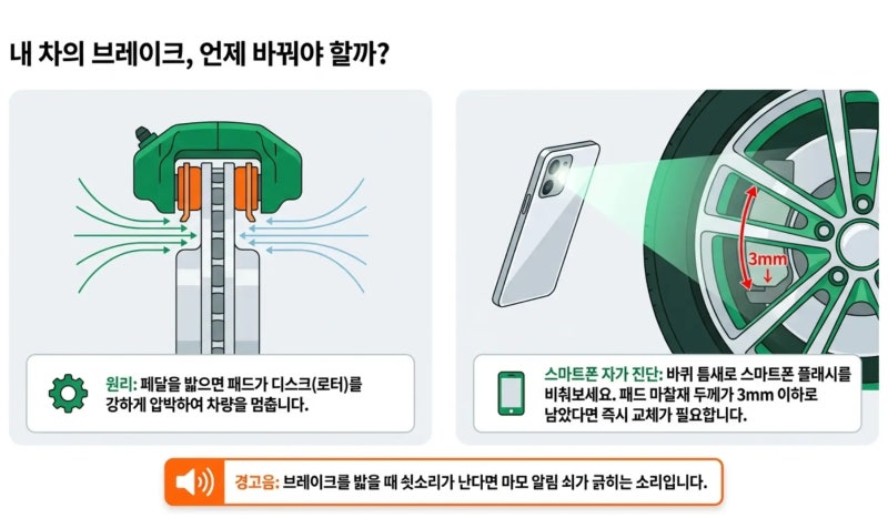 브레이크 밟을 때 끽끽 소리, 상신 하드론 패드 셀프 구매 및 공임나라 교체 후기