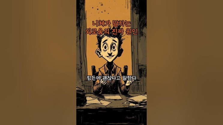  니체가 말하는 외로움의 진짜 원인