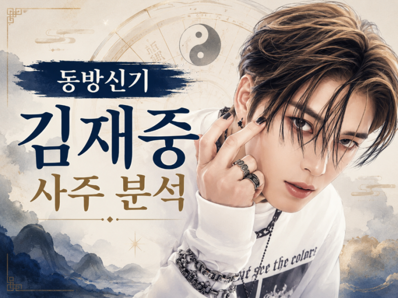 동방신기 김재중 사주 분석｜한류스타 운명과 인기 상승 흐름 총정리ㅣ의정부 자현 사주
