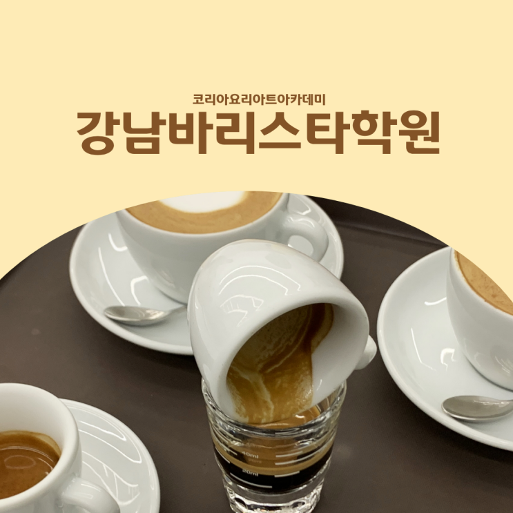  강남바리스타학원 :: SCA 자격증 등급별 차이와 준비 방법 총정리
