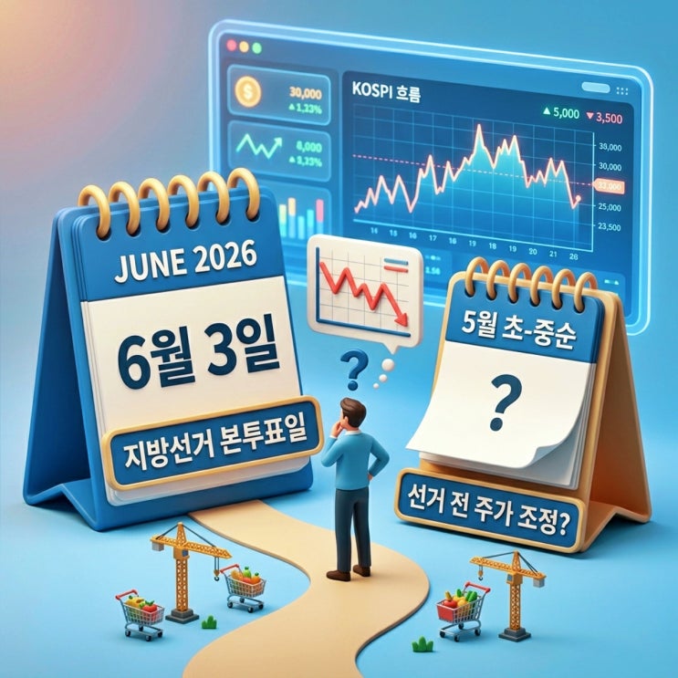  2026 지방선거일 전후 주가 흐름은? 과거 데이터로 본 코스피 등락 패턴