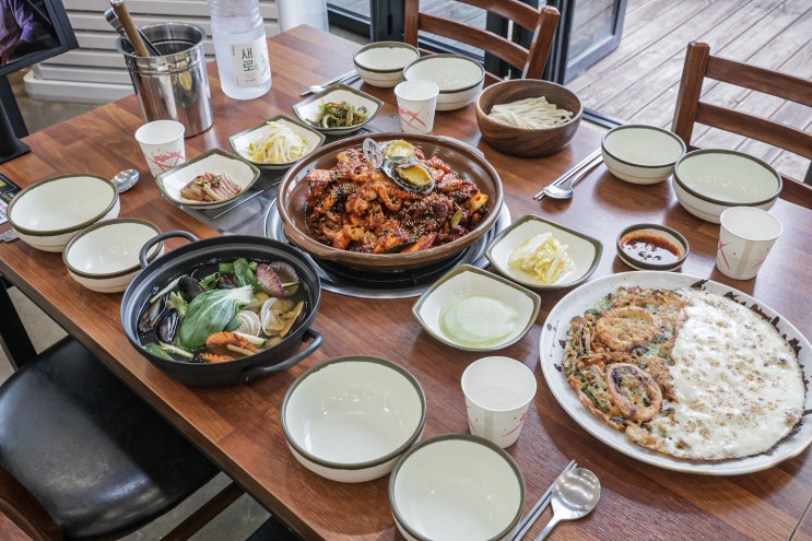 <b>영종도</b> 칼국수 300도씨 가성비 <b>영종도</b> 해물칼국수 맛집