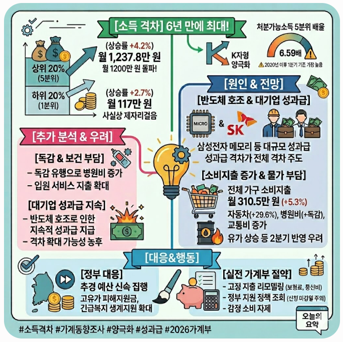  월 1200만원 버는 상위 20%의 비밀, 이것 때문에 소득 격차 벌어졌다
