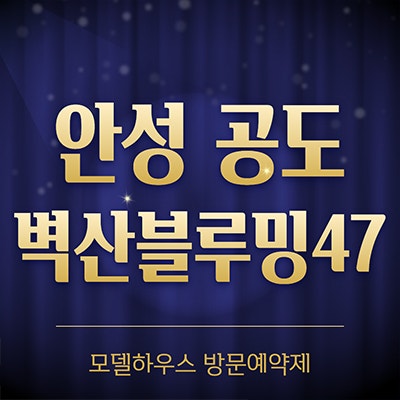  안성 벽산블루밍 시그니처47 민간임대 공도읍 10년전세아파트 분양가