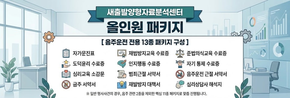 음주운전 재범 공무원 양형자료 준비어떻게 해야할까