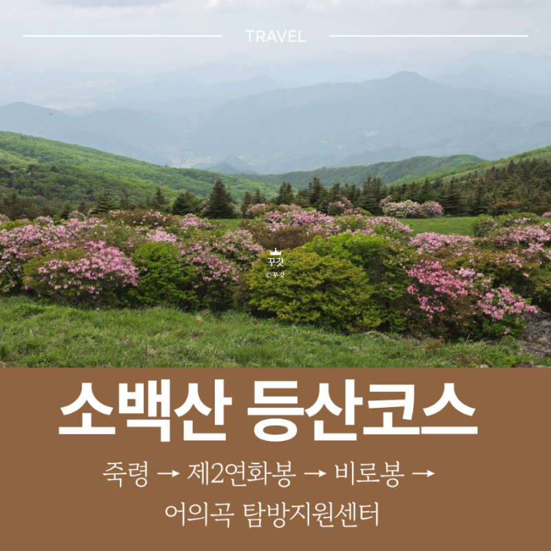 소백산 등산코스 철쭉 죽령 연화봉 어의곡 주차장