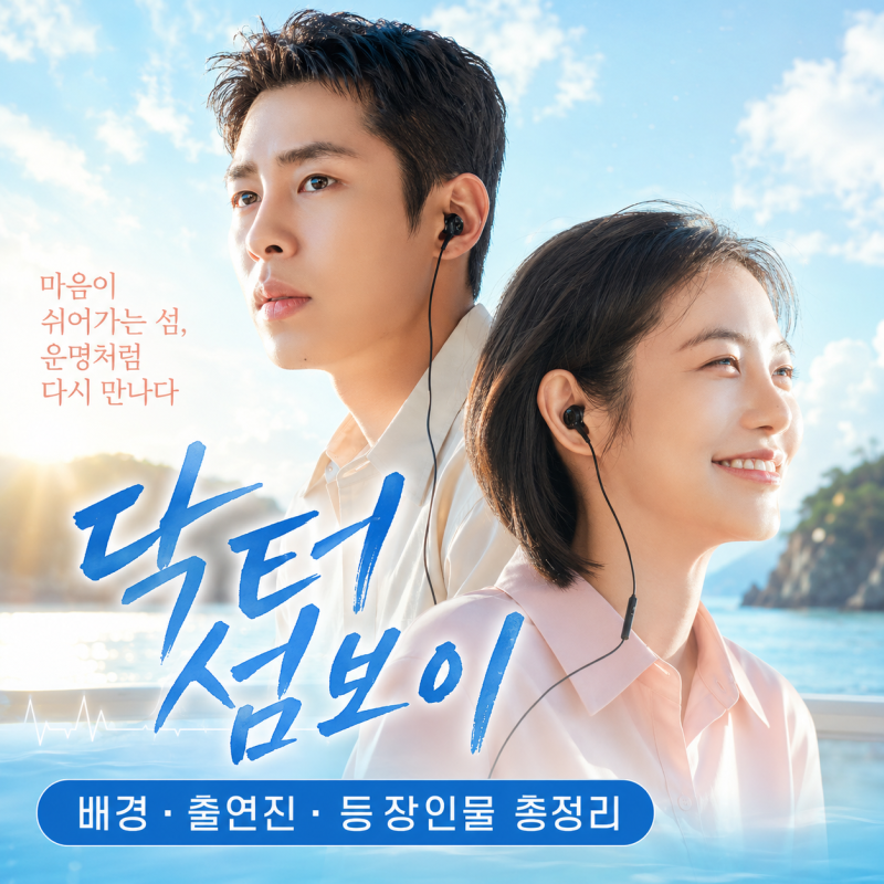 ️ 드라마 〈닥터 섬보이〉 배경·출연진·등장인물·인물관계도 총정리