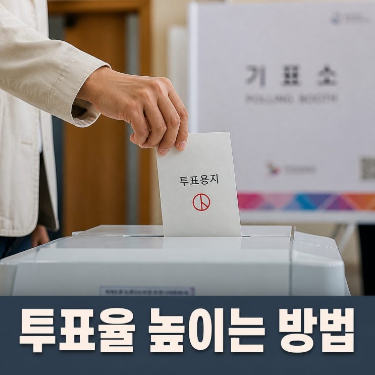 <b>지방선거 투표율</b> 높이는 법과 역대 추이 분석