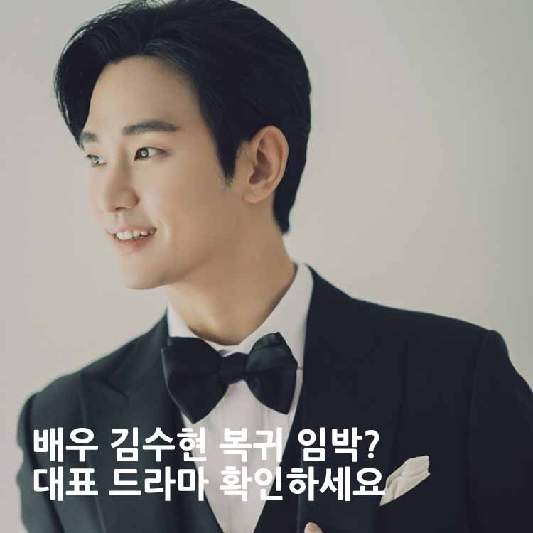 Actor Kim Soo-hyun's Comeback Imminent? 7 Recommended Dramas from His Representative Works