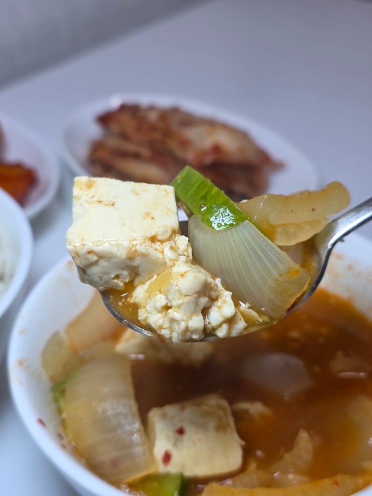  물만 넣으면 뚝딱 고깃집 된장찌개 레시피! 육수나라소스천국 된장찌개 베이스