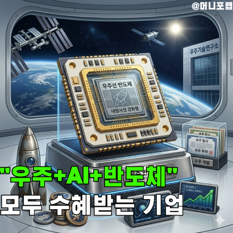  "우주+AI+반도체 관련주 한 번에", MCHP로 가능한 이유